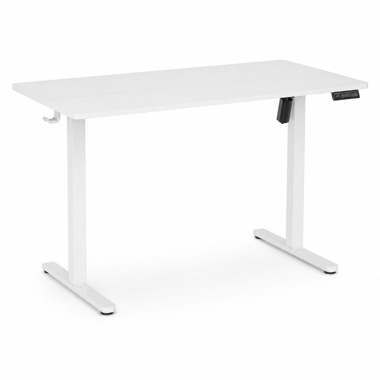 YoYo Casa 55-Inch Electric Standing Desk with 3 Memory Presets – White
